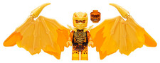 LEGO® Ninjago Minifigur - Golddrachen-Cole (njo0781) - Brandneu