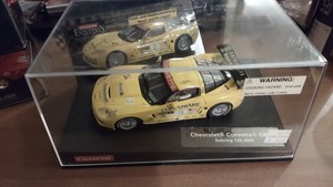 VINTAGE CARRERA CHEVROLET CORVETTE C6R 1/32 SLOT CAR w/BOX NICE