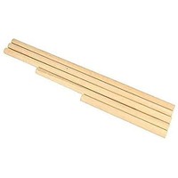 Makramee HolzstäBe 5 StüCk Set FüR Diy Basteln, Artemio, 30Cm, Natur