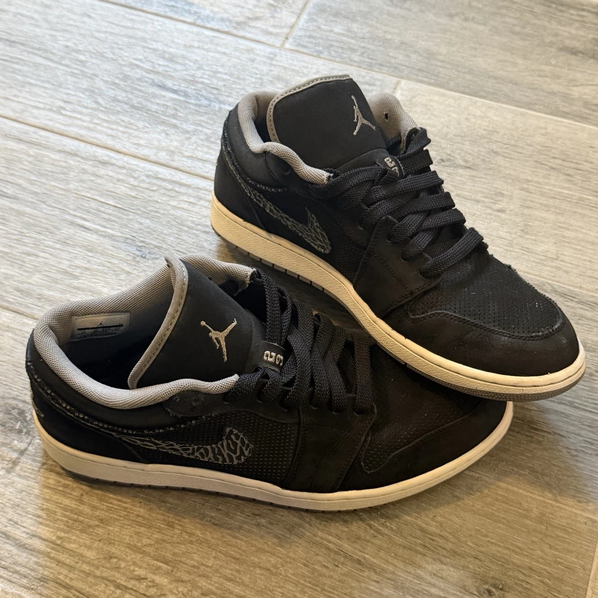 Jordan 1 Phat Low Black Charcoal for Sale | Authenticity