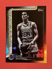 2025-26 Topps Basketball #258 Rick Barry BLACKOUT Target Black Friday