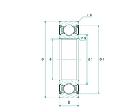 6011 2Z - Import | 55X90X18 Mm | 60.. Rillenkugellager 2Z