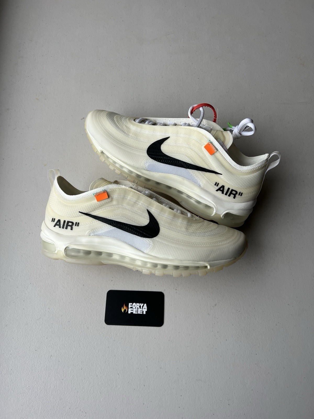 OFF WHITE X NIKE Taglia 10 Nike Off White x Air Max 97 OG The Ten