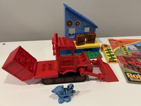 LEGO DUPLO Bob The Builder Muck Can Do It 3596 Complete Set Pilchard Bulldozer