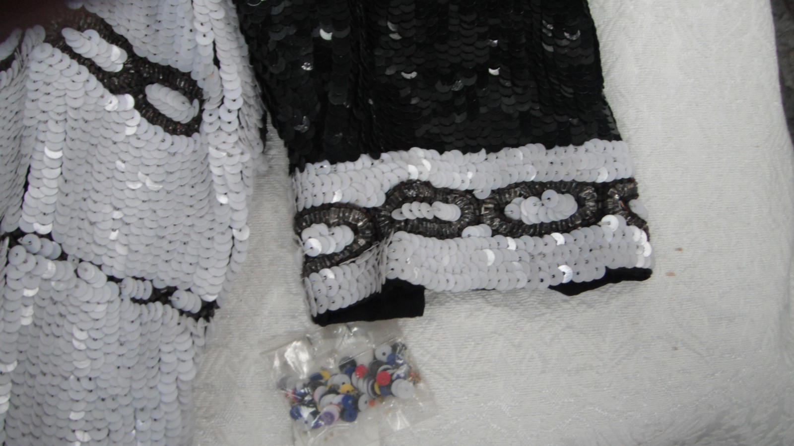 Sequin Jacket Nautical Theme Size Large - image 12