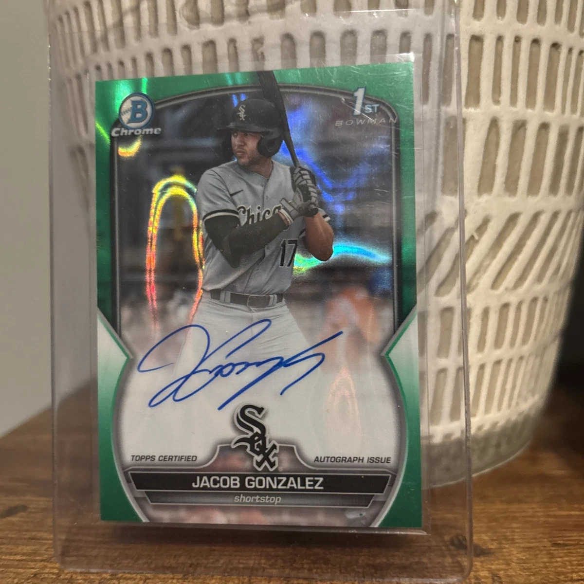 Bowman Chicago White Sox Baseball Sports Trading Cards Autographed 