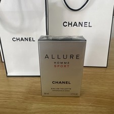 Image of CHANEL Allure Homme Sport Eau de Toilette, 50ml/1.7oz Spray, Sealed , BNIB. 