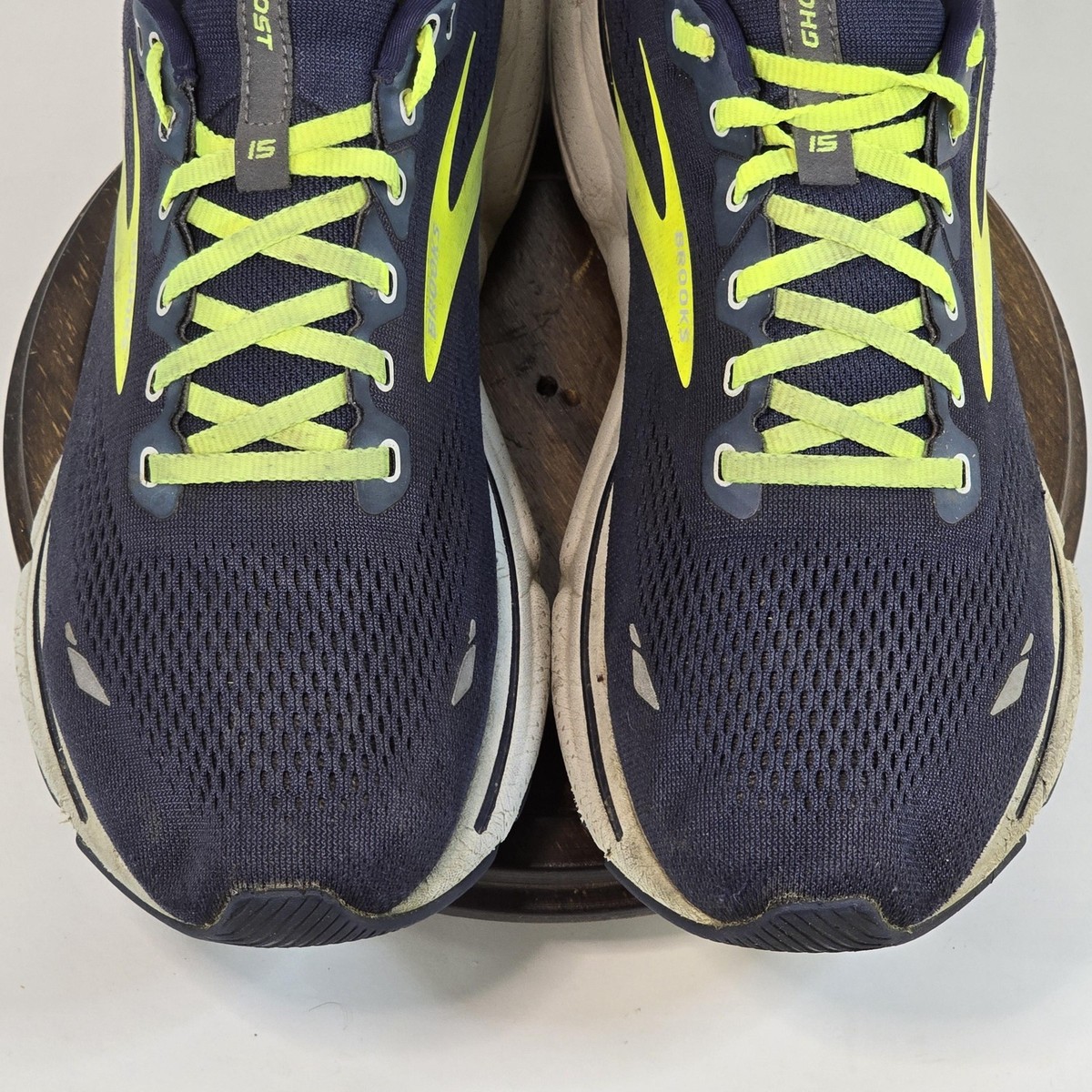 Brooks Ghost 15 Shoes Mens Size 11 Blue Yellow Running  display picture 1