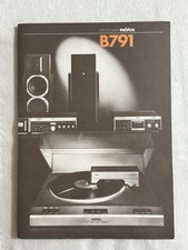 REVOX ANLEITUNG BEDIENUNGSANLEITUNG MANUAL B791 ORIGINAL - NO COPY