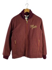 BEN DAVIS g-298000 BRD Polyester Bordeaux Style Jacket Size M M Classic Fit