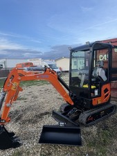 1.8T Excavator With Kubota Engine In Orange Comes With Spare Filter Tool Kit