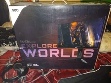 AOC C24G1A 24" 165Hz Curved 1500R Full HD W-LED Frameless Gaming Monitor