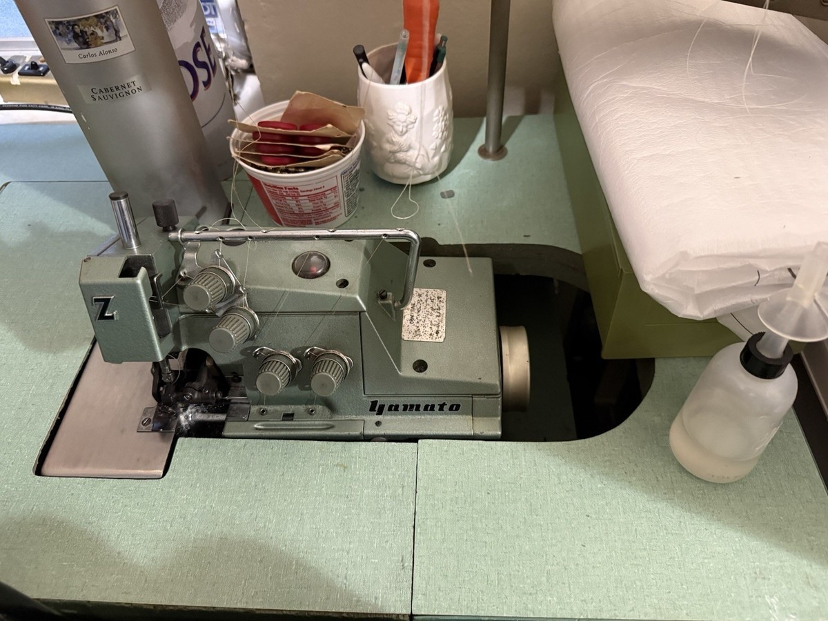 YAMATO Dcz361 Overlock 2-needle 5-thread Safety Stitch Industrial