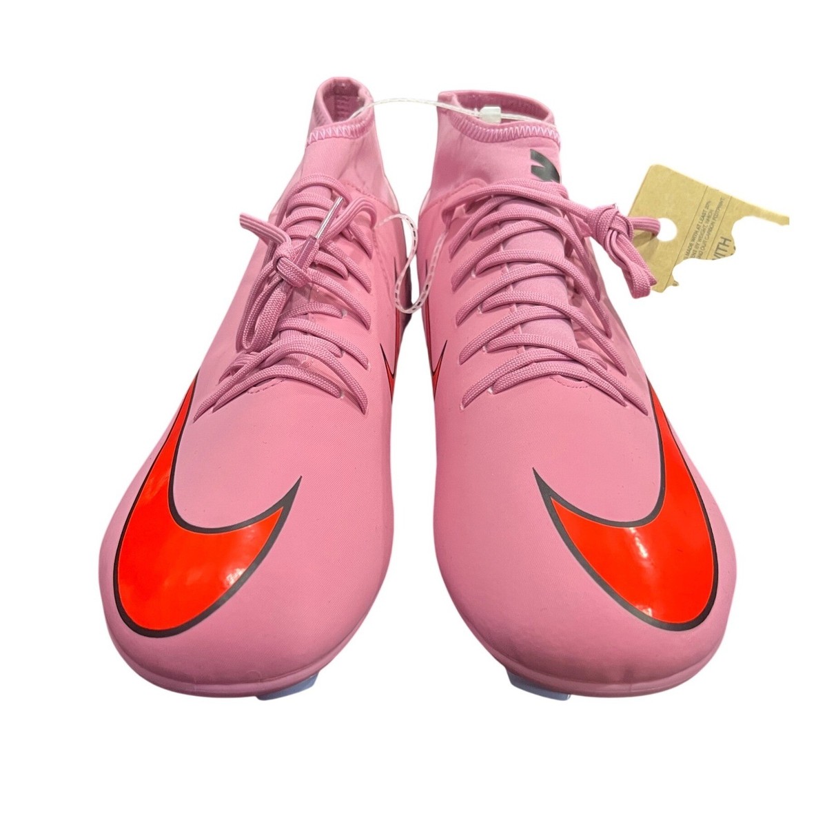 Nike Mercurial Superfly 9 Academy MG Pink Orange Soccer Cleats