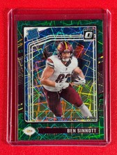 2024 Panini Donruss Optic Ben Sinnott #207 - Green Velocity Rated Rookie