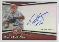 2012 Bowman Platinum Auto Prospects David Buchanan #AP-DBU Auto n1u