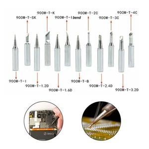 5Pcs 900M-T-1.2D Cuivre Conseils en fer à souder sans plomb Outils à soudre