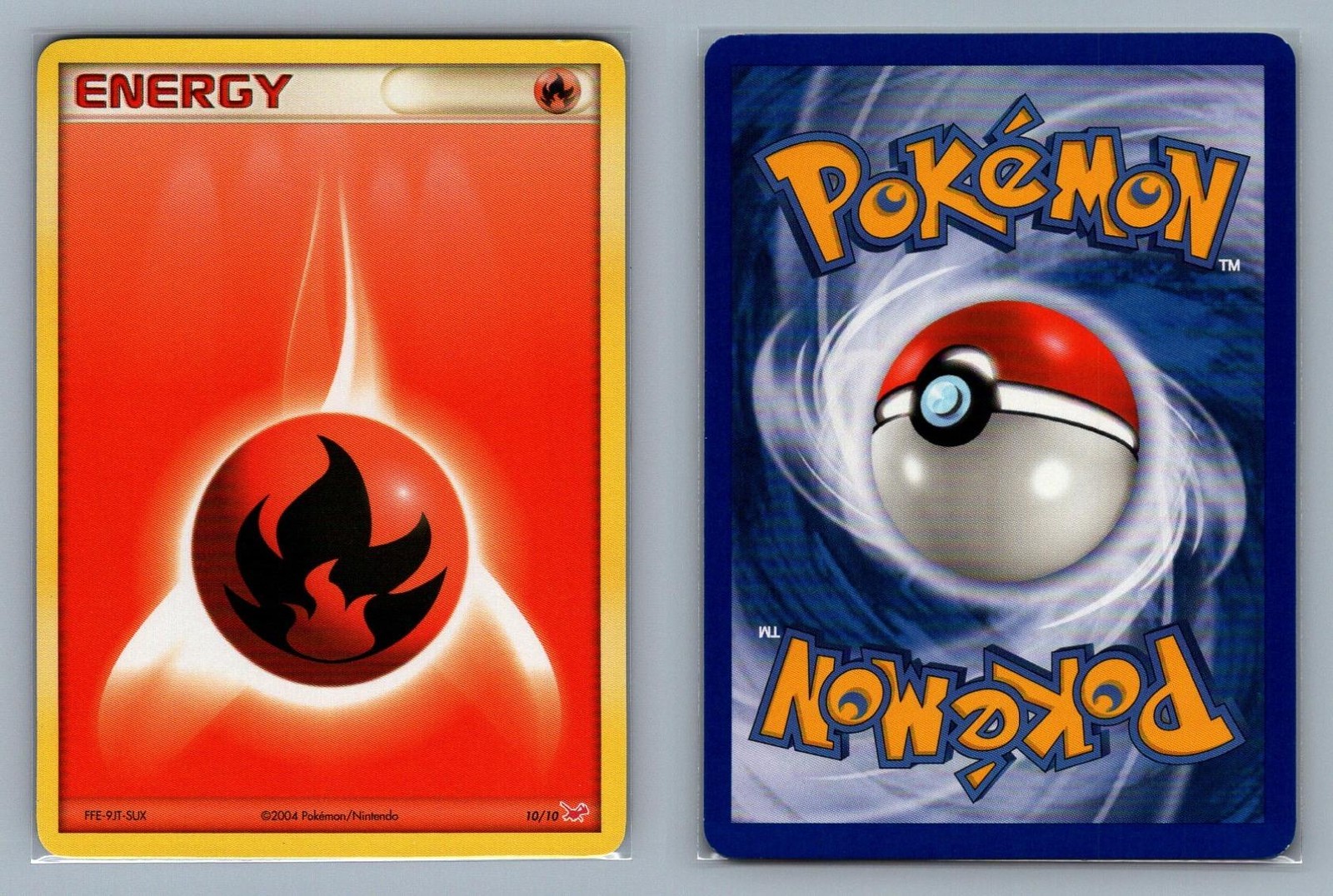 Fire Energy #10/10 EX Trainer Kit Latias Pokemon Card - LP