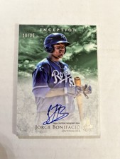 2013 Bowman Inception Jorge Bonifacio Rookie Autograph 19/25