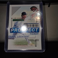 2024 PANINI RED FOIL PROSPECT ED #167 LAEL LOCKHART RC 051/299 - DODGERS