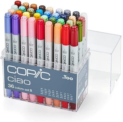 Copic Ciao Marker 36Pc Set B, 36B