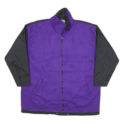 CHEETAH Damen Jacke L Lila Schwarz Polyester-Mix Reißverschluss Outdoor