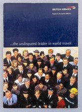 British Airways Airline Annual Report & Accounts 1996-97 Global Images BA