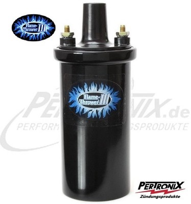PERTRONIX Flame-Thrower-III Hochleist.zündspule 45.000 Volt 0.32Ω black 4-8 Zyl