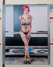Anna Bell Peaks 8x10 Photo Print Sexy Tattoo Model Pornstar Onlyfans Picture