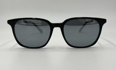 MONCLER ML0225 偏光レンズ モンクレール サングラスML0225 Authentic MONCLER ML0225 05V Shiny Black and Transp Blue w/Blue