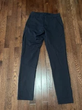 Bylt Mens 31 Slim Fit Premium Basics Everyday Pant 2.0 Stretch 31x31 Navy Blue