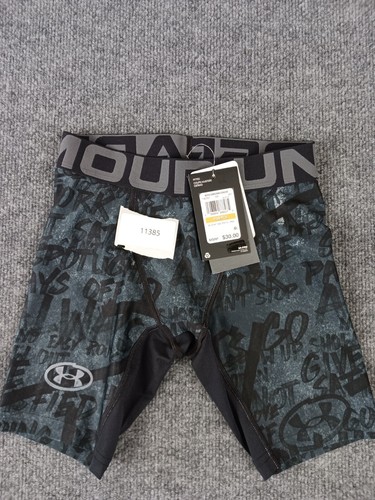 BOY'S UNDER ARMOUR FITTED ALTER EGO SHORTS SMALL - Picture 6 of 6
