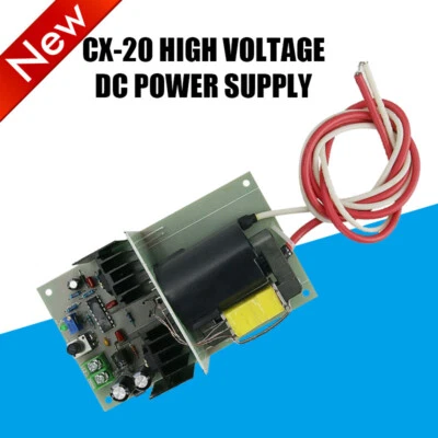 CX-20 High Voltage DC Power Supply 12-24V Input Adjustable Module 1-10KV Output