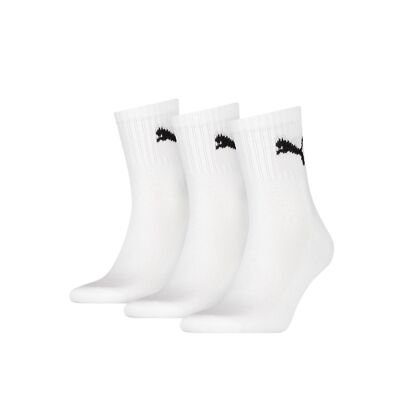 Puma Unisex Short Crew Sportsocken Baumwolle Herren Damen 6, 9, 12, 15, 18 Paar