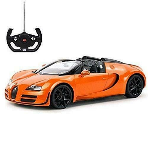 1:14 RC Bugatti Veyron Orange Grand Exotic Sport Vitesse Licensed Model Car R/C