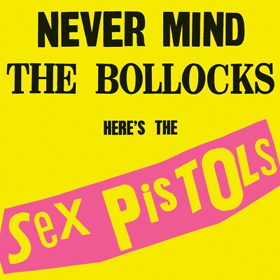 SEX PISTOLS Never Mind the Bollocks BANNER HUGE 4X4 Ft Fabric