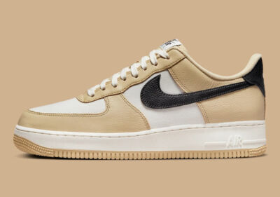 Nike Air Force 1 '07 LX Shoes Team Gold Black Sail Shoes DV7186