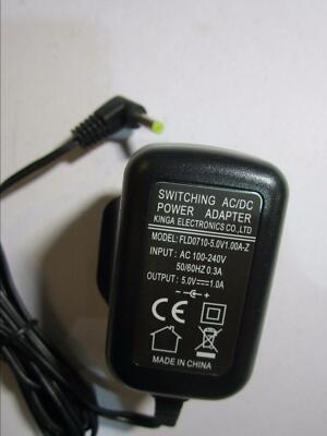 5 V 1 A AC/DC Adapter Netzteil für ASDA DAB RADIO Modell DS215 UK-Stecker
