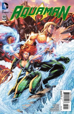 Aquaman 50 New 52 First Aquawoman Mera Appearance Dc 1st Print Near Mint To Nm Ebay