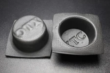 2 PCS SPEAKER BAFFLE ACOUSTIC FOAM 6" SHALLOW ROUND CAR AUDIO BASS IBBAF62