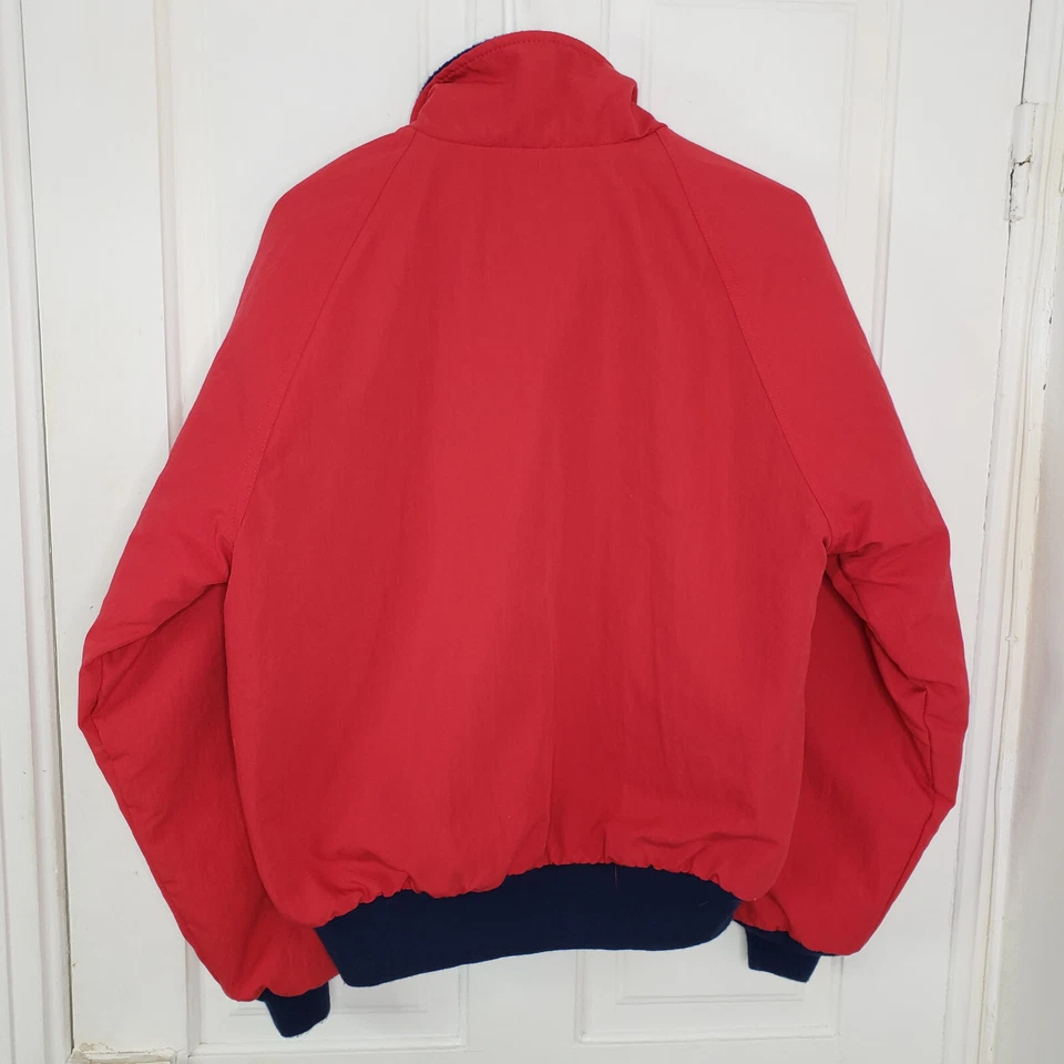 Chaqueta Imperial California Vintage Pioneer Seed Farming Mediana Roja Hecha en EE. UU. Foto 3 de 4