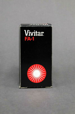 Vivitar FA-1 Lens/Filter Adapter For Vivitar Flash, Model 283