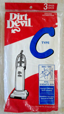 Fits For Royal Fits For Dirt Devil Style C Bags Deluxe MVP OEM