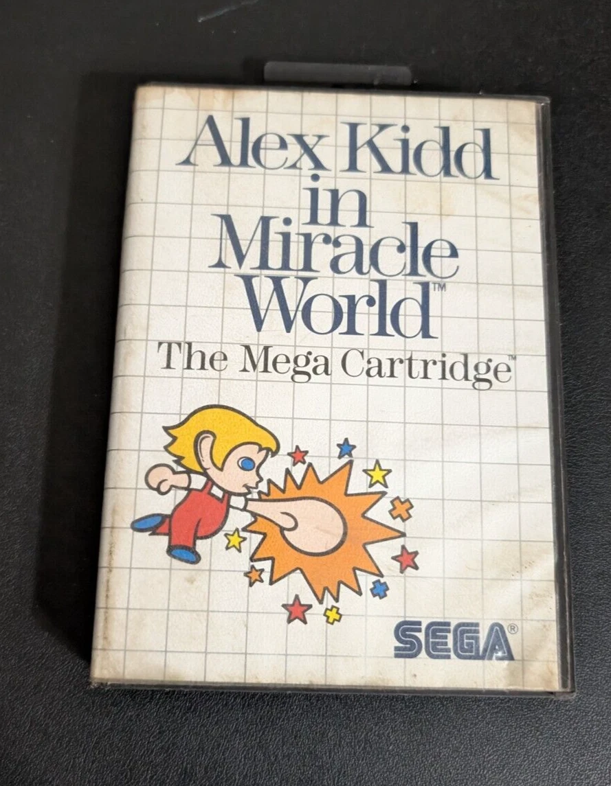 Alex Kidd 2 - Flyer Publicitaire Original Japon Sega Master System