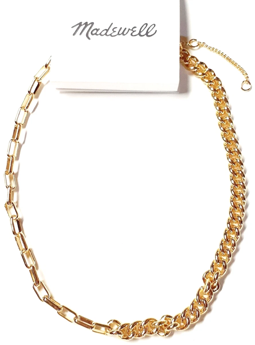 Madewell chunky clearance curb chain necklace