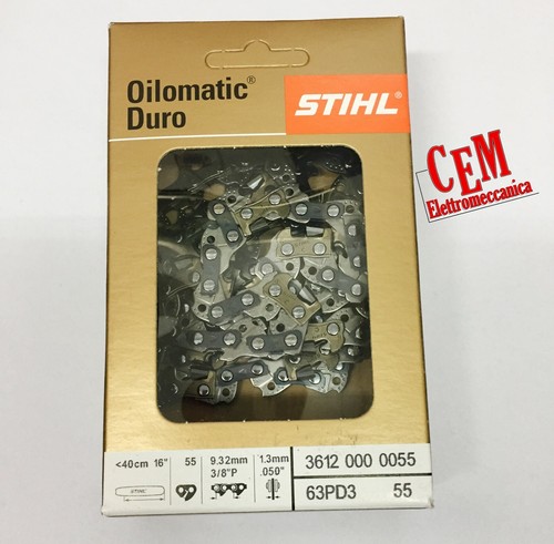 Catena Originale Stihl 114 Maglie 3/8 1,6 Applicabile Su Motosega A Scoppio Stihl - Foto 2