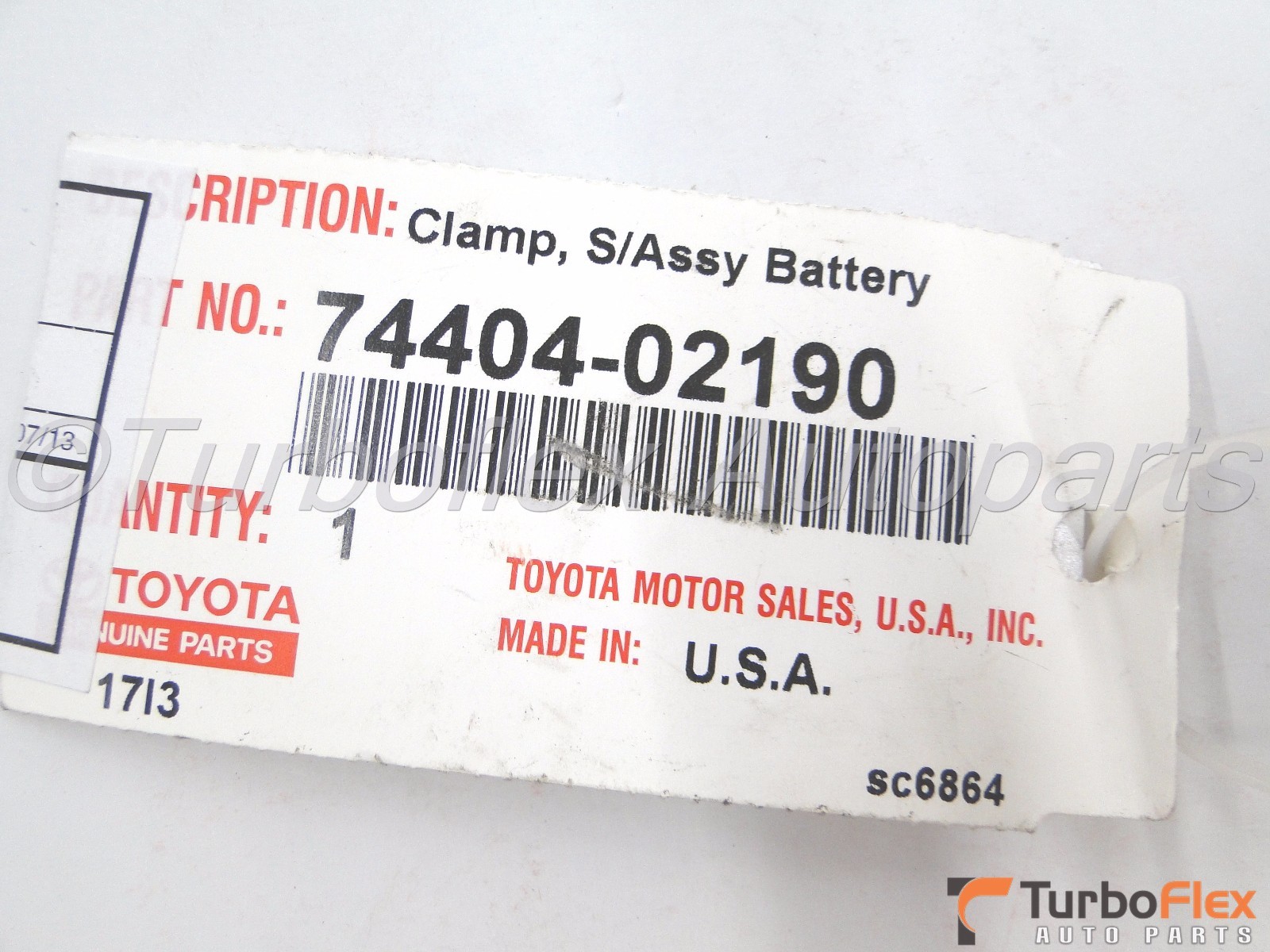 Toyota Corolla 20092013 Battery Hold Down Clamp Genuine 7440402190 eBay