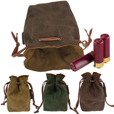 Leder Munitionstasche Vintage - Gürteltasche Für Pistolen & Luftgewehre