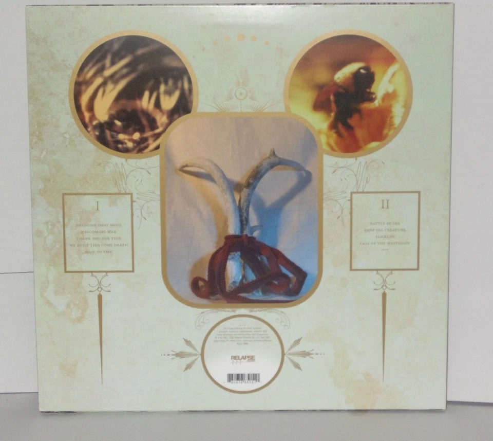 MASTODON Call Of The Mastodon LP Red Vinyl Ltd Welcoming War Slickleg PLAYS WELL Foto 3 de 4