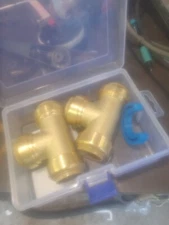 SUNGATOR 1" Tee Inch Push Fit PEX Tee Push-t